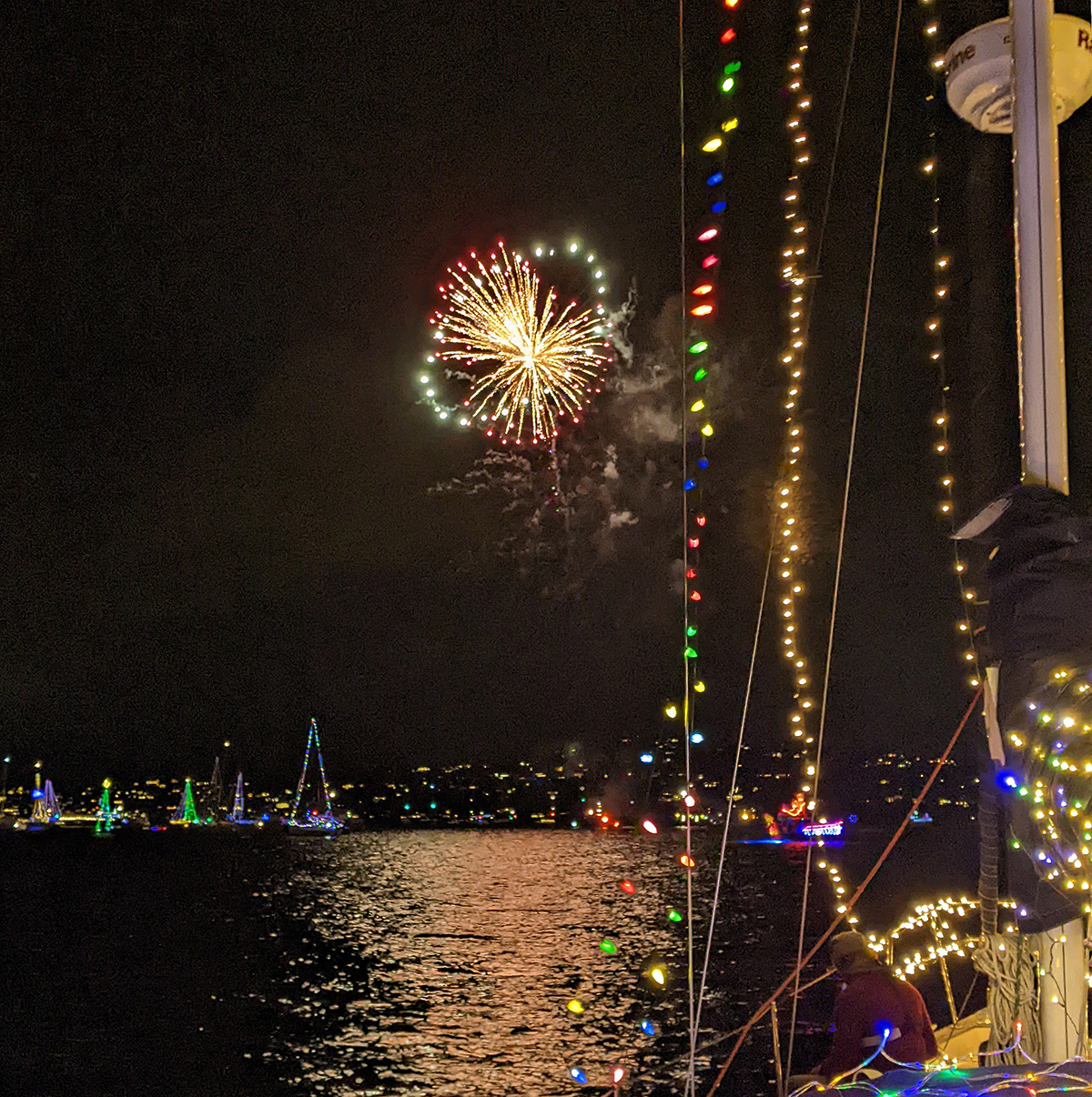 2021 Sausalito Lighted Boat Parade & Fireworks Enjoyed by 37 MSC